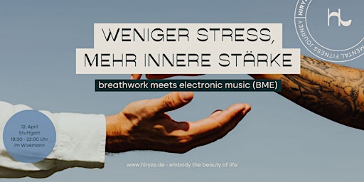 Imagem principal do evento breathwork meets electronic music (BME)