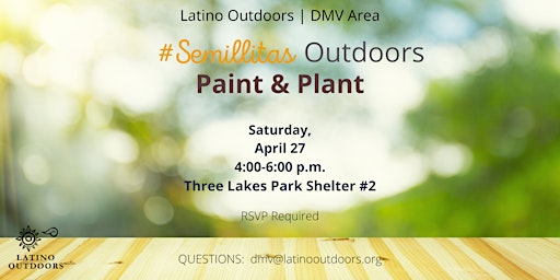Imagem principal do evento LO DMV | Semillitas Outdoors Paint and Plant