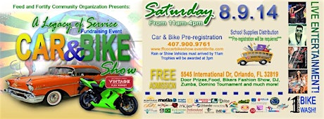 A legacy of Service Car & Bike Show Fundraising primary image