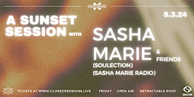 Imagem principal de A Sunset Session with Sasha Marie & Friends @ Flash Rooftop (6-10pm)