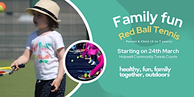 Fingal Family Fun Red Ball Tennis in Holywell Tennis Courts primary image
