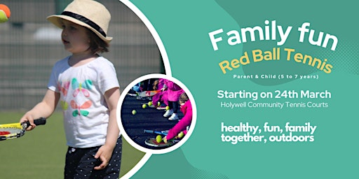 Imagem principal do evento Fingal Family Fun Red Ball Tennis in Holywell Tennis Courts