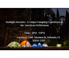 Hauptbild für Starlight Serenity: A Unique Camping Experience in the American Wilderness