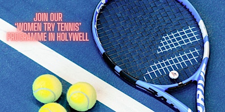 Women's Beginner Tennis Programme in Holywell primary image
