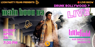 Imagem principal do evento Drunk Bollywood