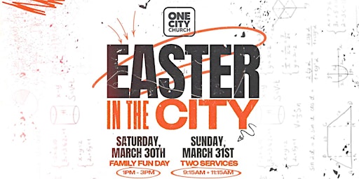 Immagine principale di Easter in the City with One City Church 