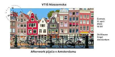 VTIS Nizozemska: Afterwork pijača v Amsterdamu primary image