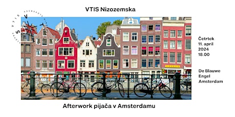 VTIS Nizozemska: Afterwork pijača v Amsterdamu