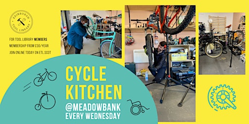 Hauptbild für Cycle Kitchen Open Workshop @ Meadowbank