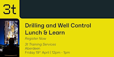 Primaire afbeelding van Drilling and Well Control Lunch and Learn