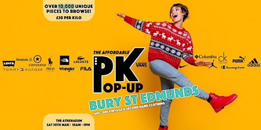 Bury St Edmund's Affordable PK Pop-up - £20 per kilo!  primärbild