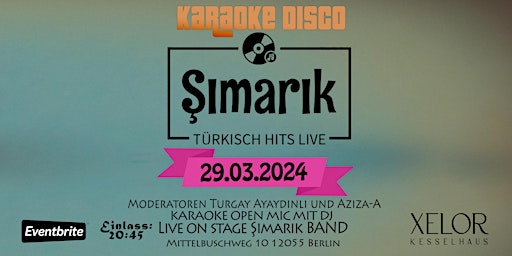 Imagem principal do evento Şımarık Karaoke Disco
