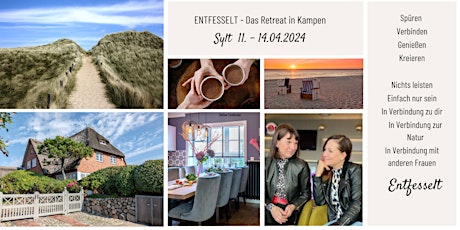 Retreat Entfesselt! auf Sylt vom 11.- 14.04.2024