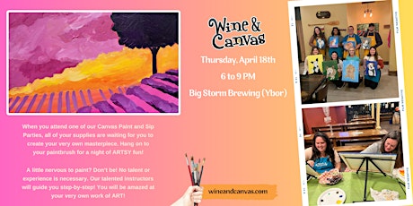 Ybor Paint and Sip – Lavender Fields