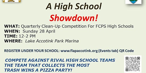 Primaire afbeelding van FLAP Trash Off:  A High School Showdown