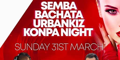 Primaire afbeelding van BACHATA & KIZOMBA NIGHT - DUBLIN