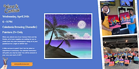 Dunedin Paint Party – Moonlit Beach