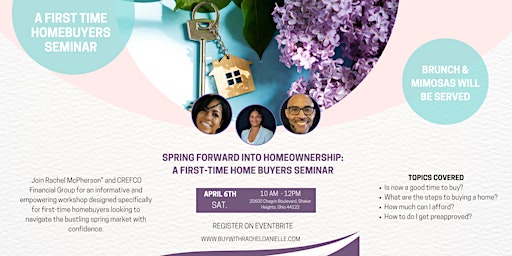 Immagine principale di Spring Forward into Homeownership: A First-Time Buyers Seminar 