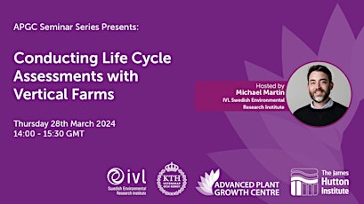 APGC Seminar: Conducting Life Cycle Assessments with Vertical Farms