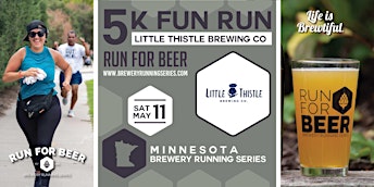 Imagen principal de 5k Beer Run x Little Thistle Brewing Co | 2024 MN Brewery Running Series