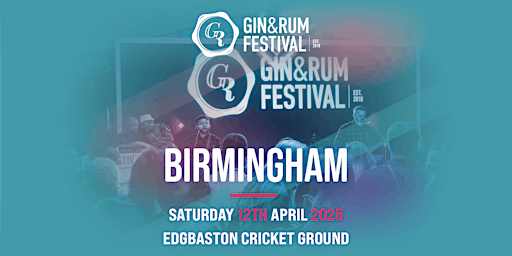 Imagem principal do evento Gin & Rum Festival - Birmingham - 2025