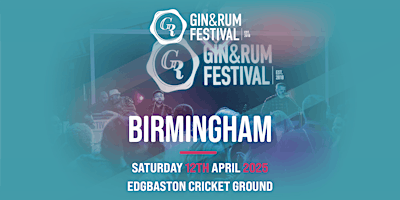Imagem principal do evento Gin & Rum Festival - Birmingham - 2025