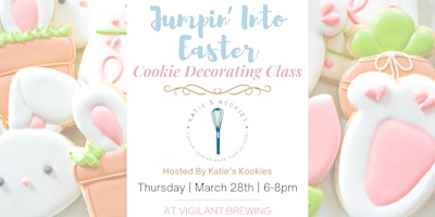 Primaire afbeelding van Jumpin’ Into Easter Cookie Decorating Class