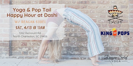 Yoga & Pop Tail Happy Hour at Dashi