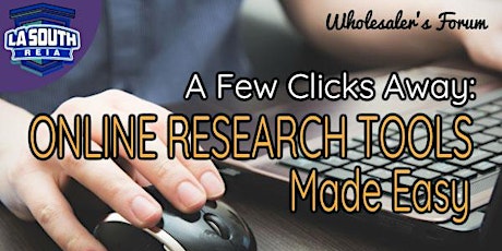 A Few Clicks Away: Online Research Tools Made Easy Lisa Hoegler primary image