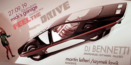 DJ Benetti & Feel the Drive primary image