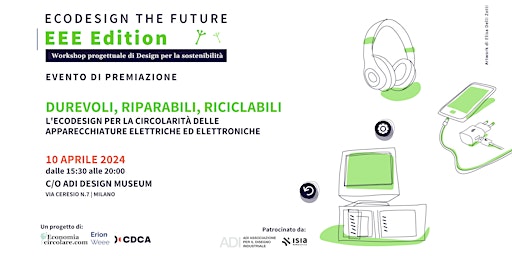 Imagen principal de L'ECODESIGN PER LA CIRCOLARITÀ DELLE AEE