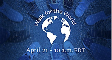 Imagem principal do evento Global Walking Meditation, Pre-register: walkforthe.world