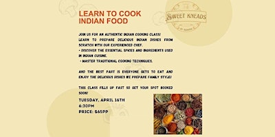 Imagen principal de Indian Food Cooking Class