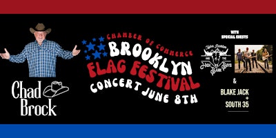 Imagem principal do evento Flag Festival Featuring Chad Brock with Tyler Richton & The High Bank Boys