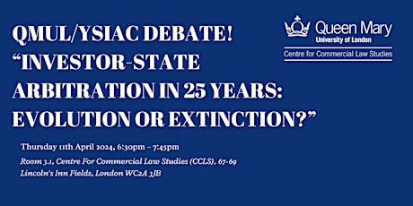 Investor-State Arbitration in 25 Years: Evolution or Extinction? primary image