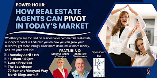 Power Hour: How Real Estate Agents Can Pivot in Today’s Market primary image