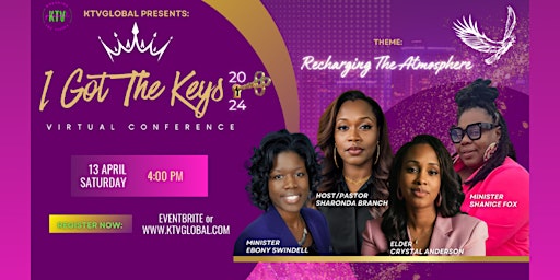 Imagem principal de I GOT THE KEYS 2024 VIRTUAL CONFERENCE