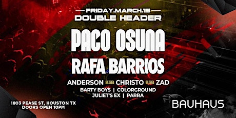 PACO OSUNA & RAFA BARRIOS @ Bauhaus