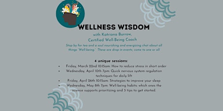 Wellness Wisdom Series with Katriona Burrow