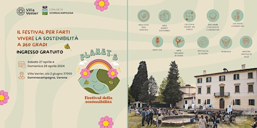 Primaire afbeelding van 27 e 28 aprile 2024: Planet B - Festival della Sostenibilità