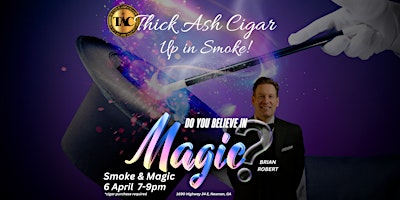 Imagem principal de Thick Ash Cigar "Smoke & Magic"