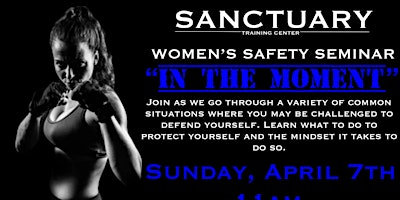Sanctuary Women’s Safety Seminar primary image