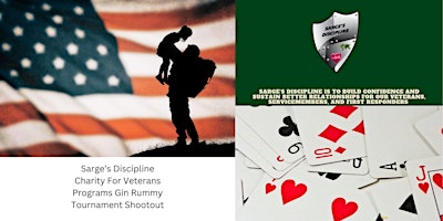 Image principale de Sarge's Discipline Charity for Veterans Programs Tournament Gin Rummy