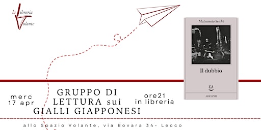 Primaire afbeelding van Gruppo di lettura - in libreria - sui gialli giapponesi