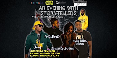Image principale de An Evening With Storytellers Showcase