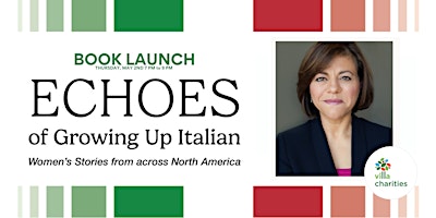 "Echoes of Growing Up Italian" Book Launch primary image