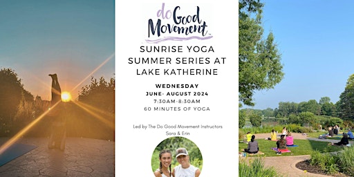 Image principale de The Do Good Movement Wednesday Sunrise Yoga