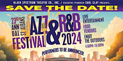 Image principale de 23rd Annual St. Albans Jazz and R&B Festival 2024