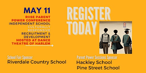 Primaire afbeelding van 12th RIISE Parent Power Conference - Responsive Recruitment + Enrollment