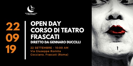Immagine principale di OPEN DAY Corso di Teatro Gennaro Duccilli a Frascati 